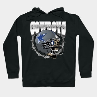 skull football Hoodie